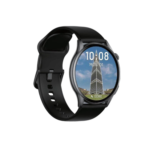 ساعة ذكية من شركة EONE لون أسود