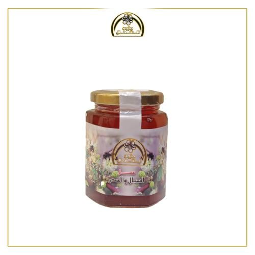 عسل سيال وسدر اصلي ربع كيلو 250 جرام إنتاج عام 202...