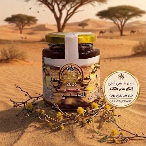 عسل طلح اصلي ربع كيلو 250 جرام إنتاج عام 2026