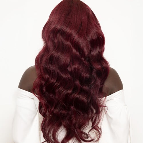 Locks Red Wavy 26