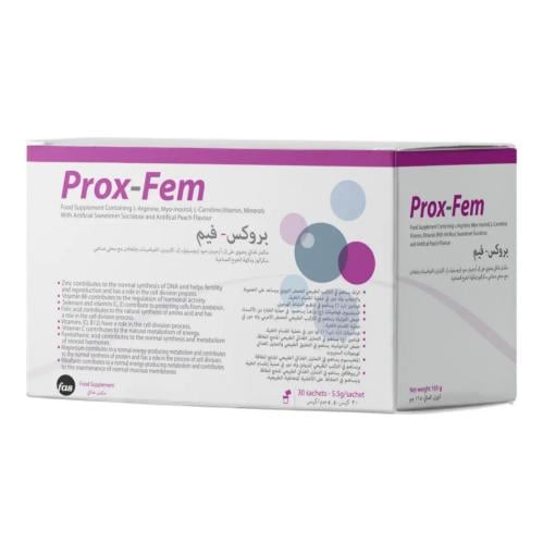 فاس بروكسي فيم ل-كارنتين, ل-أرجنين & ميو اينوزيتول...