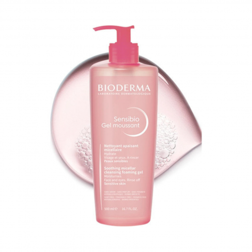 بيوديرما غسول جل سينسيبيو للبشرة الحساسة 500 مل