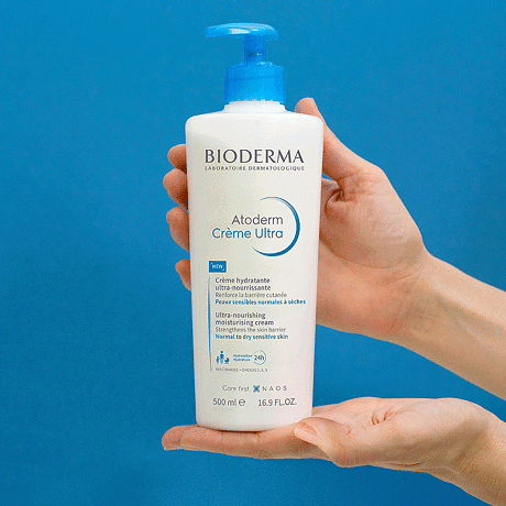 بيوديرما كريم اتوديرم مرطب مغذى للبشرة 500 مل