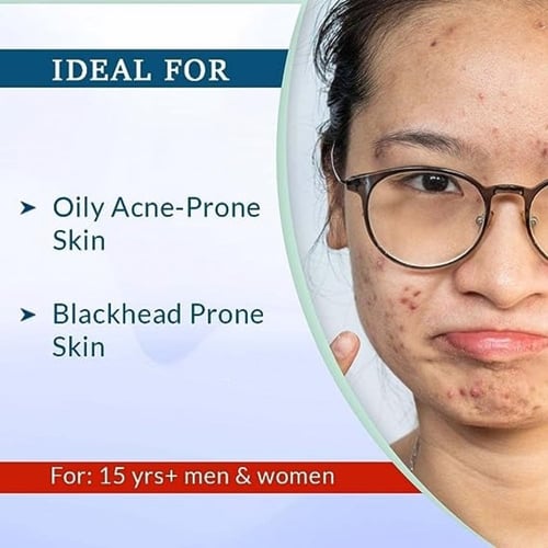 جل حب الشباب بحمض الساليسيليك بنسبة 2% وحمض الجليك...