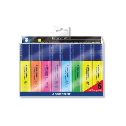 قلم تحديد Staedtler Textsurfer Classic طقم إصدار م...