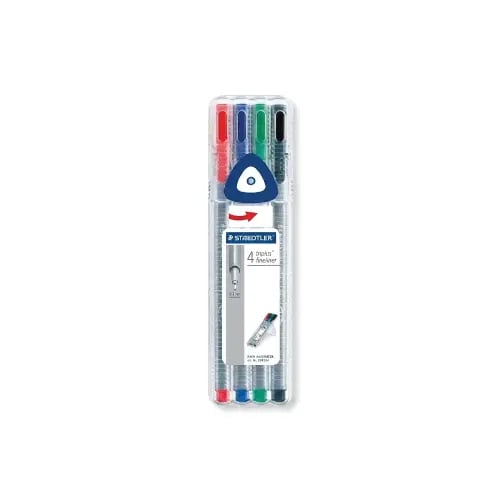 طقم أقلام تخطيط رفيع Staedtler Triplus Fineliner س...