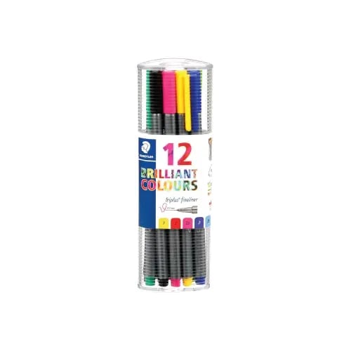 طقم أقلام تخطيط رفيع Staedtler Triplus Fineliner س...
