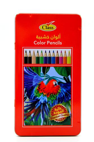 الوان خشبيه 12لون ماركه Class