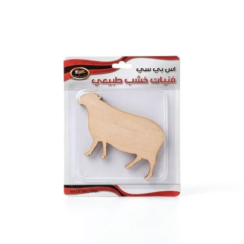 اشكال خشب خروف من SBC طقم 5 قطع بيج