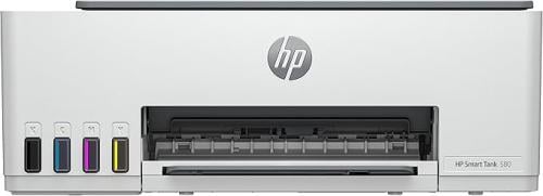 طابعة HP Smart Tank 580 لاسلكية، طباعة، مسح ضوئي