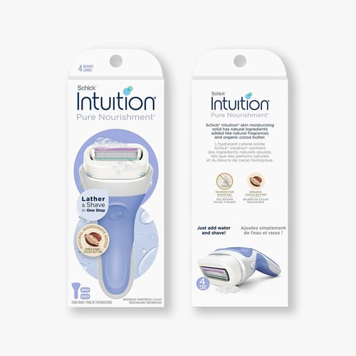 شيك، Intuition، ماكينة حلاقة نسائية للعناية بالمنا...