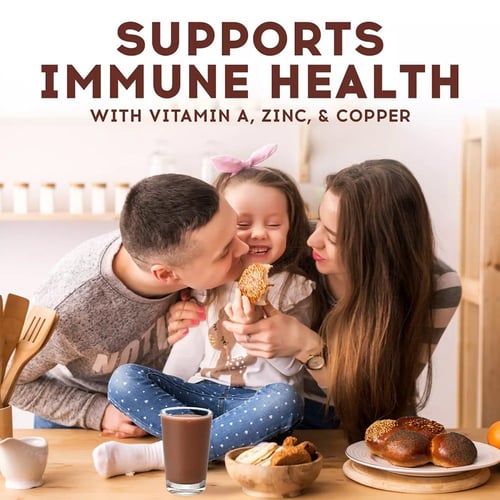 أوفالتين، خليط الشكوكولاتة الغنية، شراب معزز بـ 12...