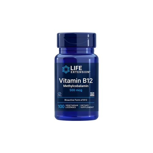 لايف اكستنشن‏، فيتامين ب12، ميثيل الكوبالامين، 500...