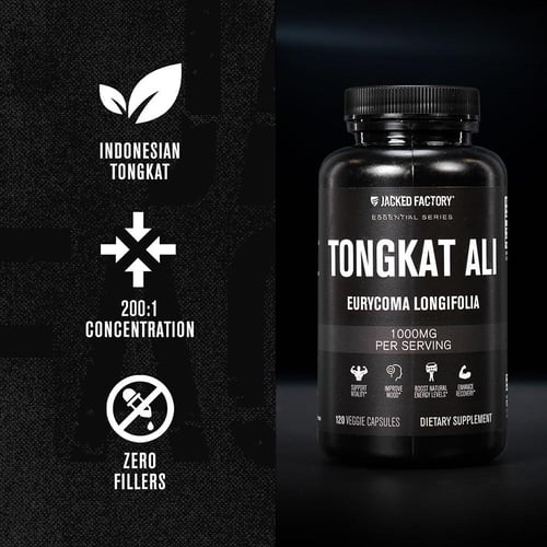 جاكيد فاكتوري، تونكات علي، 1000 ملجم، مكمل غذائي م...