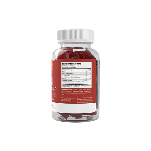 شابتر سيكس، خل حمض التفاح، مكمل غذائي - 60 قطعة (ج...