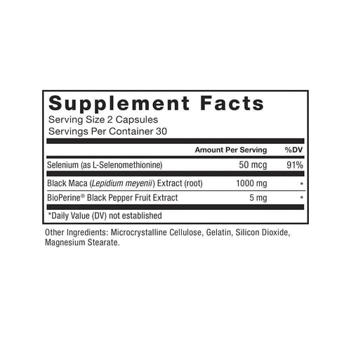 فورس فاكتور، الماكا السوداء للرجال، مكمل غذائي معز...