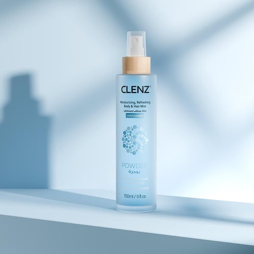 كلينز، رذاذ مرطب ومعطر للجسم والشعر بخلاصة الويتش...