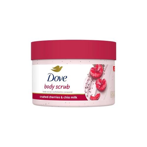 دوف، صنفرة تقشير للجسم، بالكرز وحليب الشيا - 298 ج...