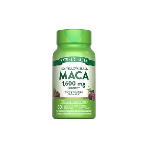 نيتشرز تروث، ماكا، 1600 ملجم، مكمل غذائي للرجال -...