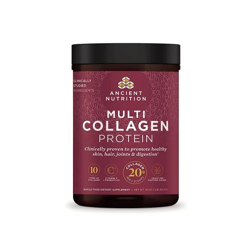 انشنت نيوترشن، بروتين كولاجين متعدد، بدون نكهة، مك...