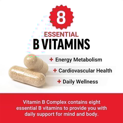 فورس فاكتور، مركب فيتامين B، داعم لعملية التمثيل ا...
