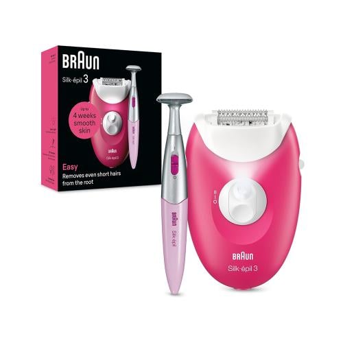 براون، سيلك إيبل 3 آلة إزالة الشعر+ آلة تحديد منطق...