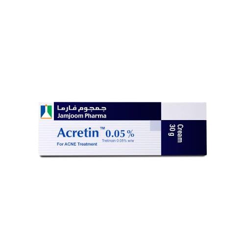 جمجوم فارما، كريم أكرتين، 0.05% تريتنوين، لعلاج حب...
