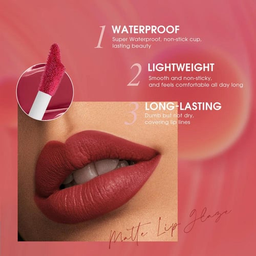 أو.تو.أو، أحمر شفاه سائل (جلوس) مطفي، مقاوم للماء...