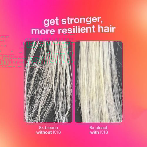 كيه 18، ماسك علاجي لإصلاح الشعر - 50 مل / 15 مل