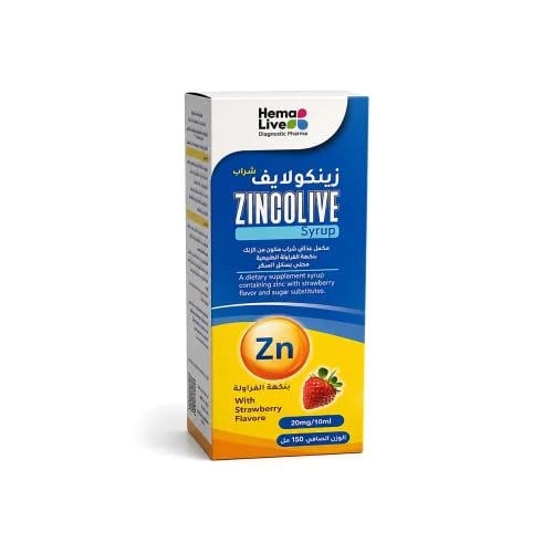 HemaLive, Zincolive, Zinc Syrup Dietary Supplement...