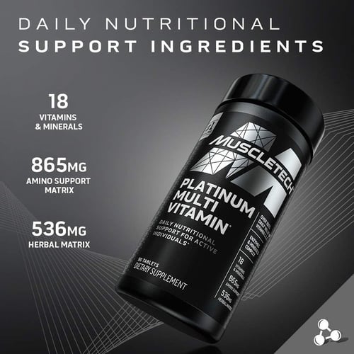 مسل تيك، بلاتينيوم ملتي فيتامين، فيتامينات متعددة...