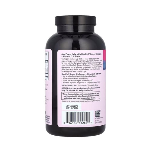 نيوسيل، سوبر كولاجين + فيتامين سي وبايوتين، كولاجي...
