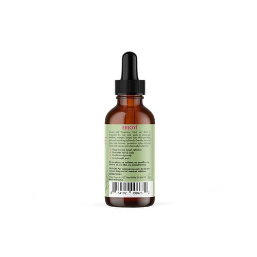 ماييل، زيت مقوي للشعر وفروة الرأس بالنعناع وإكليل...