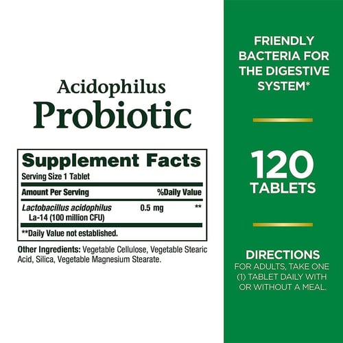 نيتشرز باونتي، بروبيوتيك (بكتيريا نافعة) لصحة الجه...