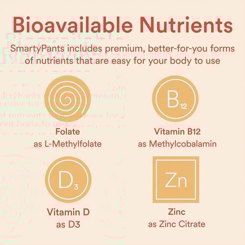 سمارتي بانتس، فيتامينات متعددة و أوميجا-3 للأطفال،...