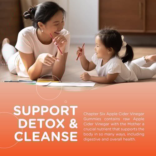 شابتر سيكس، خل حمض التفاح، مكمل غذائي - 60 قطعة (ج...