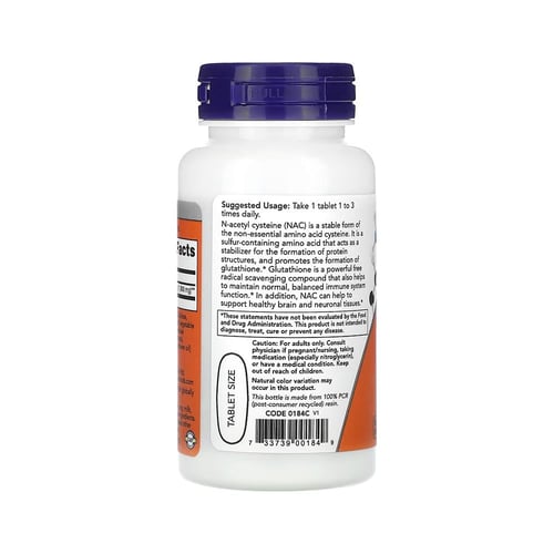 ناو, NAC إن أسيتيل إل-سيستيين، 1000 ملجم، مضاد للأ...