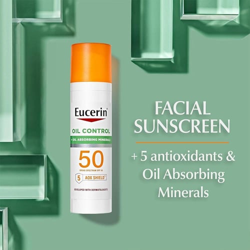 يوسيرين. لوشن للوجه واقي من الشمس، SPF50، للبشرة ا...