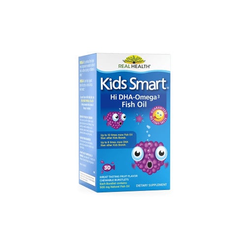ريل هيلث، كيدز سمارت أوميجا-3 للأطفال، مكمل غذائي...