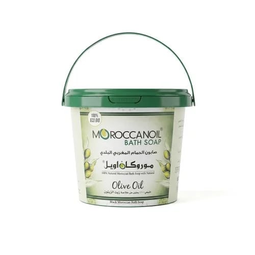 Moroccan Oil, Organic Moroccan Black Bath Soap, wi...