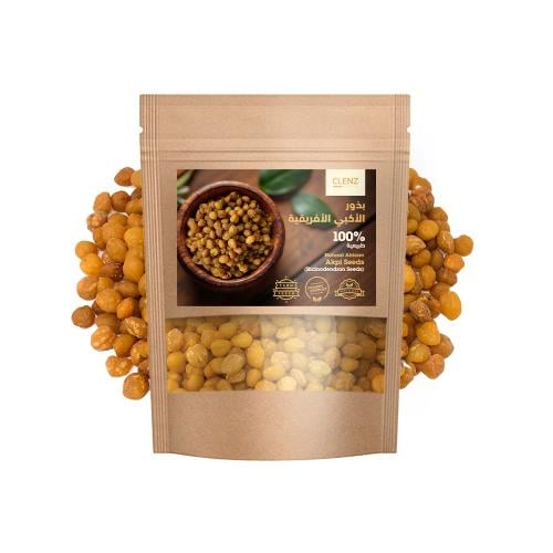 كلينز، بذور الأكبي الأفريقية، طبيعية 100% - أحجام...