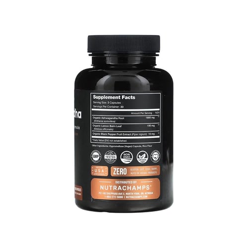 نوترا تشامبس، أشواغاندا عضوية بـ تركيز عالي، 2000...