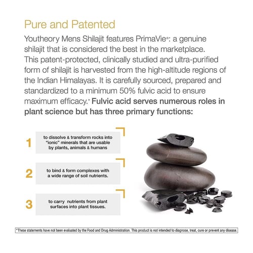 يوثيوري، شيلاجيت للرجال، معزز لمستويات هرمون التست...