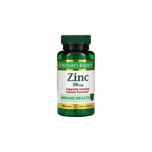 نيتشرز باونتي، زنك 50 ملجم، داعم لصحة الجهاز المنا...