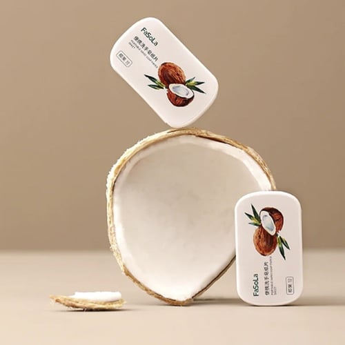 فاسولا، شرائح صابون محمول للسفر والشنطة، نكهة الفر...