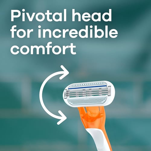 جيليت, فينوس ريفيرا، ماكينات حلاقة نسائية، بخلاصة...