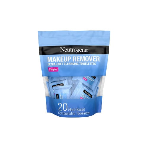 نيتروجينا, مناديل منفصلة مبللة لإزالة المكياج - 20...