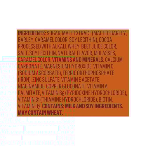 أوفالتين، خليط الشكوكولاتة والشعير، شراب معزز بـ 1...