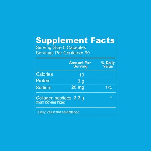 فايتال بروتينز، كبسولات ببتيدات الكولاجين، مكمل غذ...