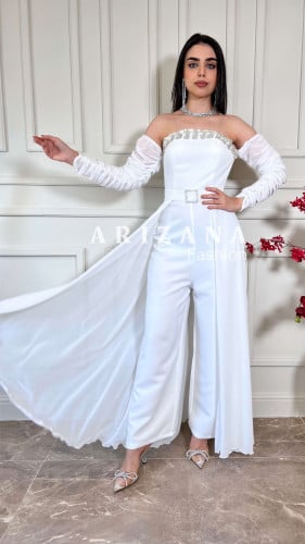 جمبسوت ابيض انيق